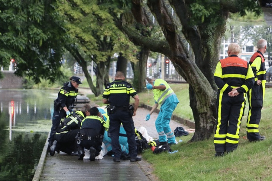 Optreden en assisteren bij een waterongeval