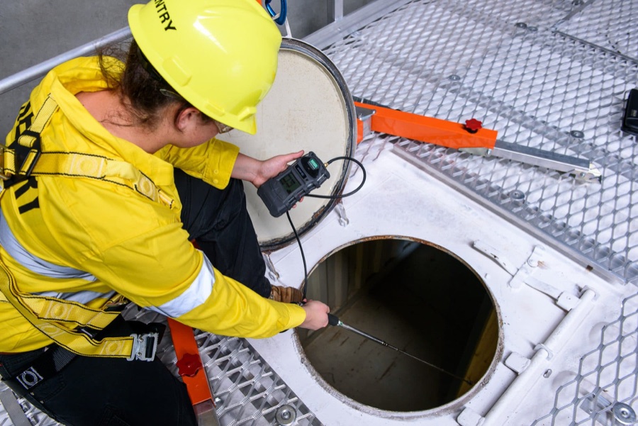 Veilig werken in besloten ruimten