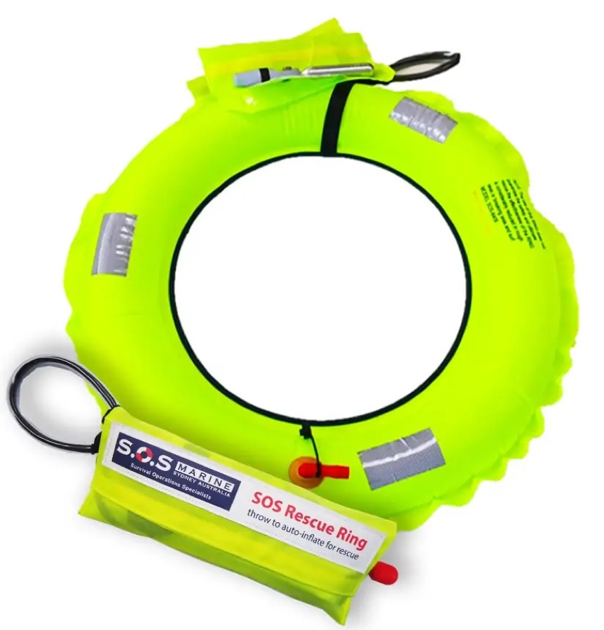 SOS Marine Opblaasbare Rescue Ring
